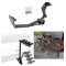 Trailer Hitch w/ 4 Bike Rack For 16-20 KIA Sorento 2019 Hyunda Santa Fe Except XL 2020 All Models Approved for Recreational & Offroad Use Carrier for Adult Woman or Child Bicycles Foldable