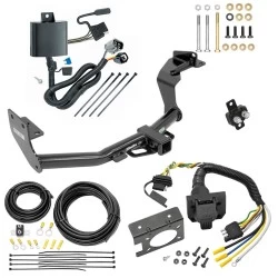 Trailer Hitch w/ 7-Way RV Wiring For 16-20 KIA Sorento V6 Models Class 3 2" Receiver
