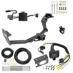 Trailer Hitch w/ 7-Way RV Wiring For 19-20 Hyundai Santa Fe (Except XL Models) Class 3 2" Receiver