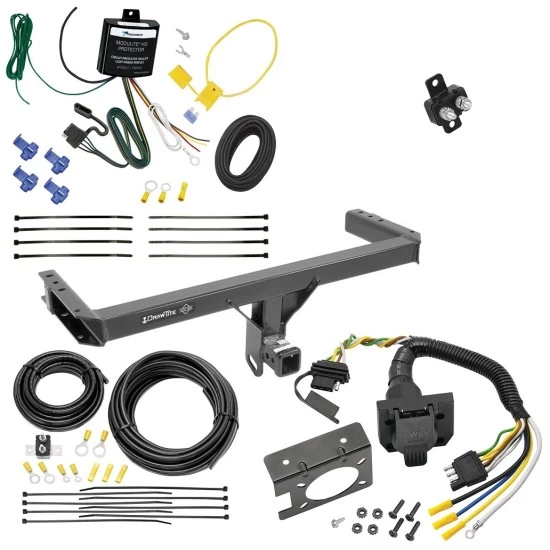 Trailer Hitch w/ 7-Way RV Wiring For 13-17 Audi Q5 All Models Class 3 2" Receiver