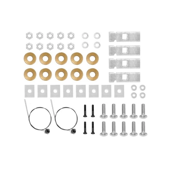 HWKIT3 Draw-Tite Hardware Kit Class 3 Trailer Hitch Trailer Tow Hitch Hardware Fastener Kit For 15-19 Lincoln MKC All Styles 2" Towing Receiver