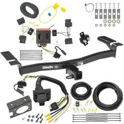 Trailer Hitch w/ 7-Way RV Wiring For 07-10 Ford Edge Lincoln MKX Class 3 2" Receiver