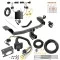 Trailer Hitch w/ 7-Way RV Wiring For 19-23 Jeep Cherokee Class 3 2" Receiver