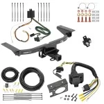 Trailer Hitch w/ 7-Way RV Wiring For 16-23 Mazda CX-9 All Models Class 3 2" Receiver