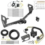 Trailer Hitch w/ 7-Way RV Wiring For 15-23 Jeep Renegade All Models Class 3 2" Receiver
