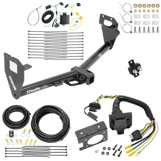 Trailer Hitch w/ 7-Way RV Wiring For 15-23 Jeep Renegade All Models Class 3 2" Receiver