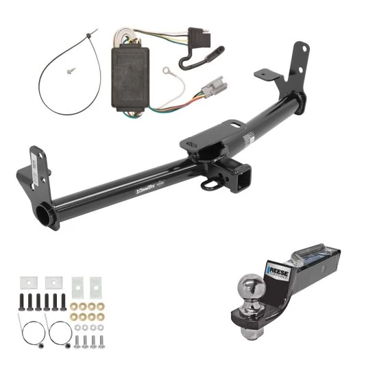 Custom Fit Trailer Hitch Wiring Harness (Plug & Play) 2" Drop Ball-Mount w/ Pin/Clip 2" Chrome Ball Installation Hardware Installation Instructions 76028 118391 21536 Draw-Tite Tow Package 05-06 Chevrolet Equinox 06-06 Pontiac Torrent Trail Tow Package For 05-06 Chevrolet Equinox 06-06 Pontiac Torrent Trailer Hitch w/ Wiring 2" Drop Mount 2" Ball 2" Receiver