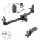 Tow Package For 05-06 Chevrolet Equinox 06-06 Pontiac Torrent Trailer Hitch w/ Wiring 2" Drop Mount 2" Ball 2" Receiver
