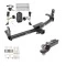 Tow Package For 02-07 Saturn Vue Except Redline Trailer Hitch w/ Wiring 2" Drop Mount 2" Ball 2" Receiver