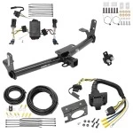 Custom Fit Trailer Hitch Wiring Harness (Plug & Play) Trailer Connector Adapter Brake Control Wiring Kit Circuit Breaker Installation Hardware Installation Instructions 76028 85343 20506 7012a 118418 Draw-Tite Trailer Hitch 7-Way RV Wiring 02-07 Satu Trailer Hitch w/ 7-Way RV Wiring For 02-07 Saturn Vue Class 3 2" Receiver