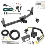 Custom Fit Trailer Hitch Wiring Harness (Plug & Play) Trailer Connector Adapter Brake Control Wiring Kit Circuit Breaker Installation Hardware Installation Instructions 76028 85343 20506 7012a 118432 Draw-Tite Trailer Hitch 7-Way RV Wiring 07-09 Chevr Trailer Hitch w/ 7-Way RV Wiring For 07-09 Chevrolet Equinox Pontiac Torrent Class 3 2" Receiver All Models