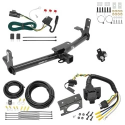 Trailer Hitch w/ 7-Way RV Wiring For 07-09 Chevrolet Equinox Pontiac Torrent Class 3 2" Receiver