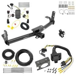 Trailer Hitch w/ 7-Way RV Wiring For 10-17 Chevrolet Equinox GMC Terrain Class 3 2" Receiver