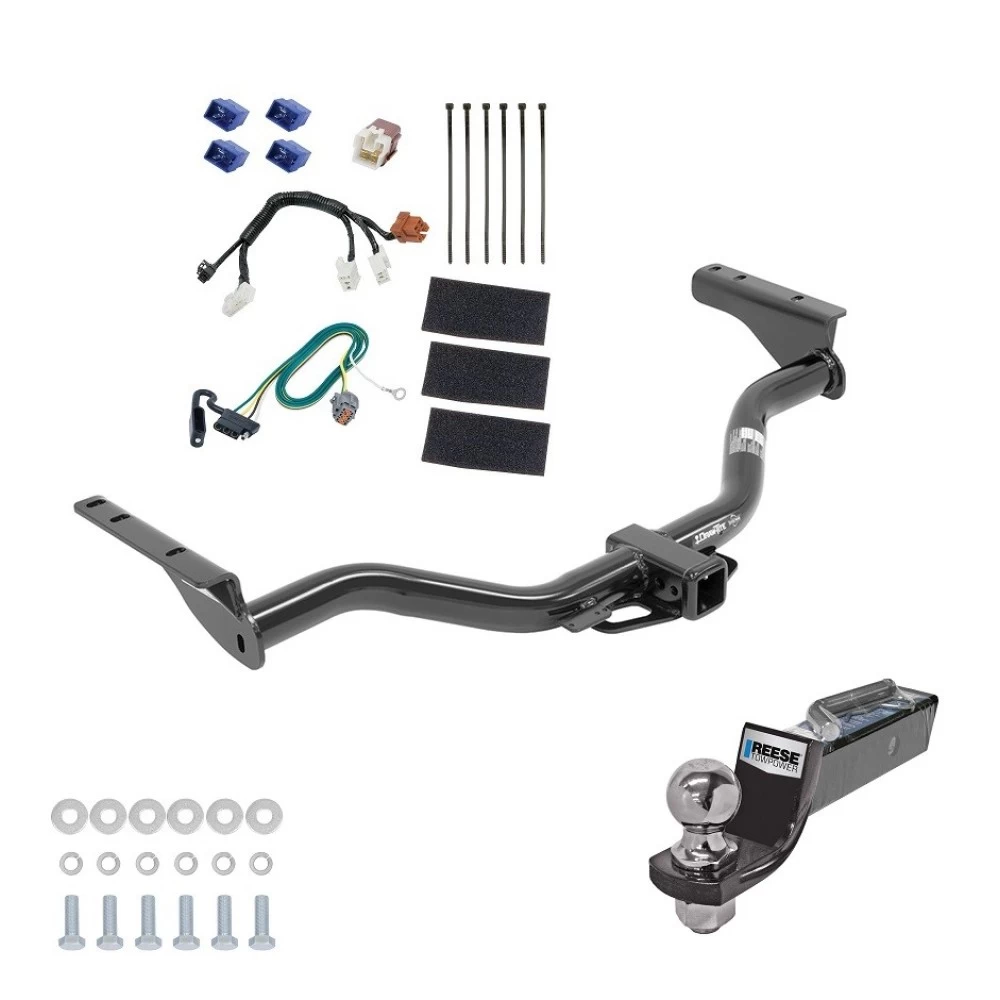 Tow Package For 13-20 Nissan Pathfinder 14-20 INFINITI QX60 Trailer Hitch w/ Wiring 2" Drop Mount 2" Ball 2" Receiver
