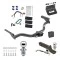 Ultimate Tow Package For 13-20 Nissan Pathfinder 14-20 INFINITI QX60 Trailer Hitch w/ Wiring 2" Drop Mount Dual 2" and 1-7/8" Ball Lock Bracket Cover 2" Receiver