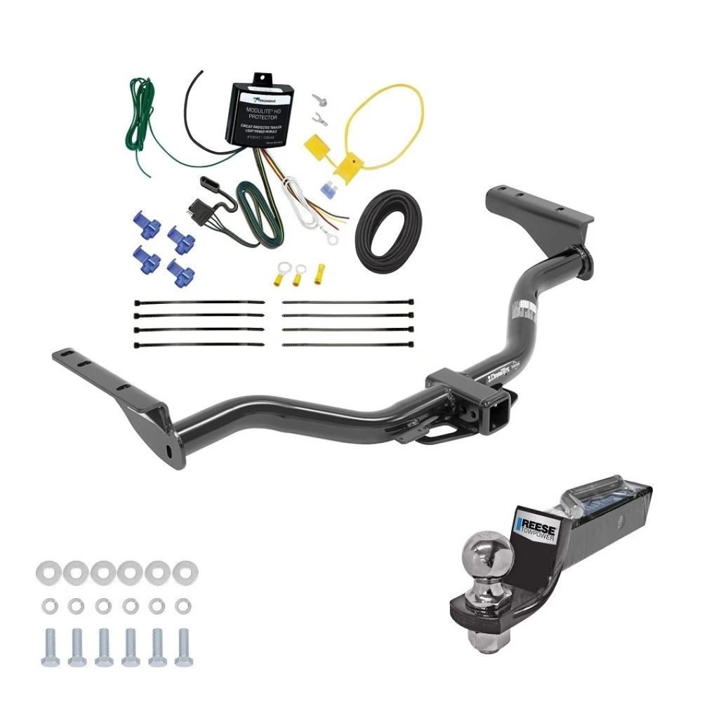 Tow Package For 13-13 INFINITI JX35 All Models Trailer Hitch w/ Wiring 2" Drop Mount 2" Ball 2" Receiver