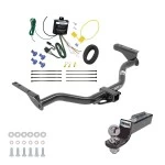 Tow Package For 13-13 INFINITI JX35 All Models Trailer Hitch w/ Wiring 2" Drop Mount 2" Ball 2" Receiver