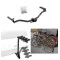 Trailer Hitch w/ 4 Bike Rack For 11-19 Ford Explorer Approved for Recreational & Offroad Use Carrier for Adult Woman or Child Bicycles Foldable