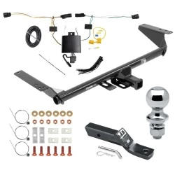 Trailer Tow Hitch For 21-25 Chrysler Pacifica Excluding Hybrid w/ Plug & Play Wiring & 1-7/8" Ball