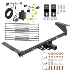 Trailer Tow Hitch For 17-20 Chrysler Pacifica Limited Touring L Plus (Gas & Hybrid) w/ Plug & Play Wiring Harness Kit
