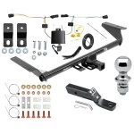 Trailer Hitch & Wiring For 21-23 Chrysler Pacifica Hybrid w/ Plug & Play Wiring + 1-7/8" Ball