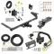 Trailer Hitch Tow Package w/ 7-Way RV Wiring For 17-20 Chrysler Pacifica LX Touring 20-23 Voyager 22-23 Grand Caravan Canada Only Except Hybrid w/ 2" Drop Mount 2" Ball