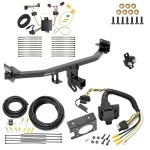 Trailer Hitch w/ 7-Way RV Wiring For 17-22 KIA Sportage All Models Class 3 2" Receiver