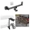 Custom Fit Trailer Hitch 4 Bike Carrier Installation Hardware Installation Instructions 76082 63124 Draw-Tite Trailer Hitch 4 Bike Rack 16-22 Mercedes GLC300 All Styles Approved Recreational Offroad Use Carrier Adult Woman or Child Bicycles Foldable 16 1 Trailer Hitch w/ 4 Bike Rack For 16-22 Mercedes GLC300 All Styles Approved for Recreational & Offroad Use Carrier for Adult Woman or Child Bicycles Foldable