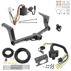 Trailer Hitch w/ 7-Way RV Wiring For 13-15 Subaru XV Crosstrek incl Hybrid Class 3 2" Receiver
