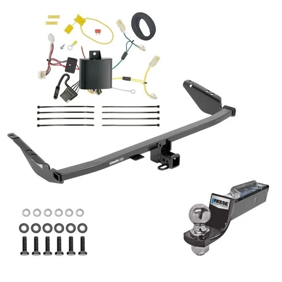 Tow Package For 11-14 Toyota Sienna (15-20 SE ONLY) Trailer Hitch w/ Wiring 2" Drop Mount 2" Ball 2" Receiver