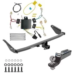 Tow Package For 15-20 Toyota Sienna Exc SE Trailer Hitch w/ Wiring 2" Drop Mount 2" Ball 2" Receiver