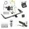 Ultimate Tow Package For 15-20 Toyota Sienna Exc SE Trailer Hitch w/ Wiring 2" Drop Mount Dual 2" and 1-7/8" Ball Lock Bracket Cover 2" Receiver
