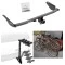 Trailer Hitch w/ 4 Bike Rack For 11-20 Toyota Sienna Approved for Recreational & Offroad Use Carrier for Adult Woman or Child Bicycles Foldable