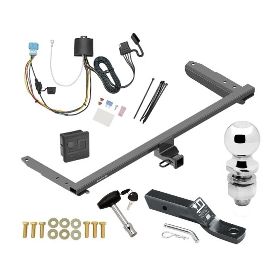 Trailer Tow Hitch For 18-26 Honda Odyssey w/ Fuse Provisions Deluxe Package Wiring 2" Ball and Lock