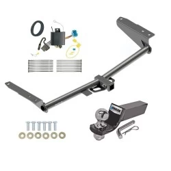 Tow Package For 18-26 Honda Odyssey All Models Trailer Hitch w/ Wiring 2" Drop Mount 2" Ball 2" Receiver