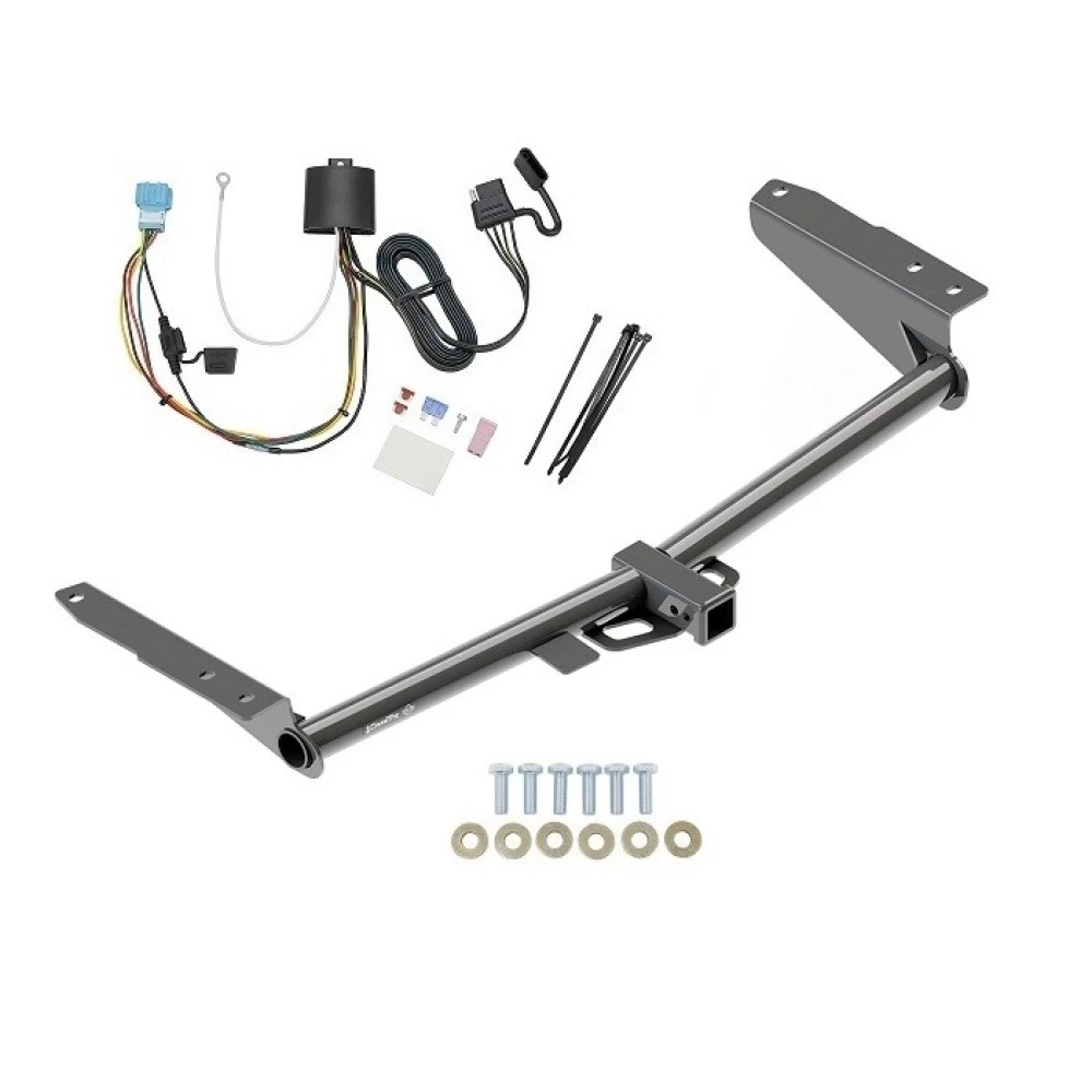 Trailer Tow Hitch For 18-26 Honda Odyssey w/ Fuse Provisions w/ Wiring Harness Kit