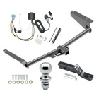 Trailer Tow Hitch For 18-26 Honda Odyssey w/ Fuse Provisions Complete Package w/ Wiring and 1-7/8" Ball