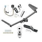 Trailer Tow Hitch For 18-24 Honda Odyssey With Fuse Provisions Complete Package w/ Wiring and 2" Ball