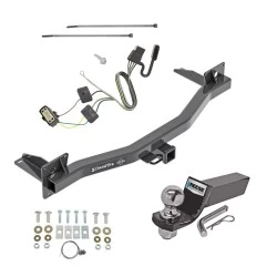 Tow Package For 18-23 Chevrolet Traverse 2024 Limited 18-24 Buick Enclave All Models Trailer Hitch w/ Wiring 2" Drop Mount 2" Ball 2" Receiver