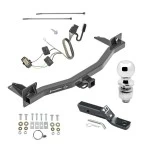 Trailer Tow Hitch For 18-23 Chevrolet Traverse 2024 Limited 18-24 Buick Enclave All Models Complete Package w/ Wiring and 2" Ball