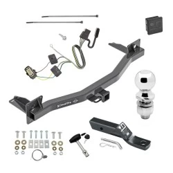 Trailer Tow Hitch For 18-23 Chevrolet Traverse 2024 Limited 18-24 Buick Enclave All Models Deluxe Package Wiring 2" Ball and Lock