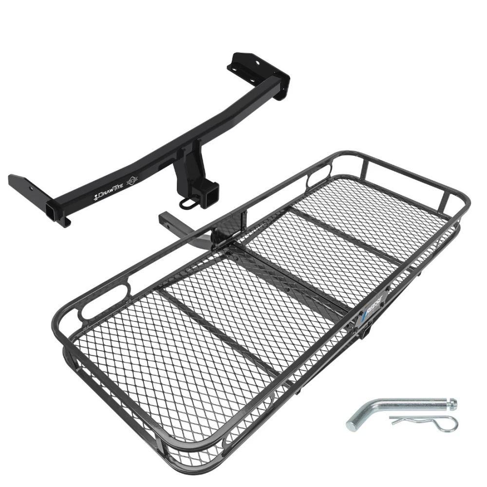 Trailer Tow Hitch For 09-20 Dodge Journey Basket Cargo Carrier Platform w/ Hitch Pin
