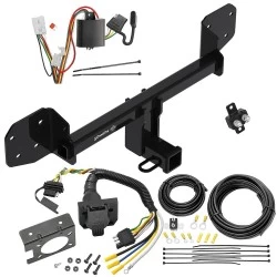 Trailer Hitch w/ 7-Way RV Wiring For 10-19 Subaru Outback Wagon Class 3 2" Receiver