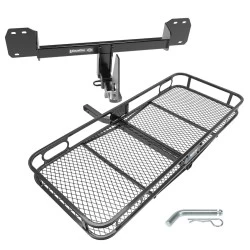 Trailer Tow Hitch For 19-26 Volvo XC40 19-24 XC40 Recharge 22-24 C40 Recharge 25-26 EX40 Basket Cargo Carrier Platform w/ Hitch Pin