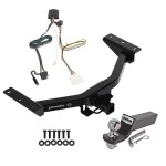 Trailer Tow Hitch For 19-25 Honda Passport All Models Complete Package w/ Wiring and 2" Ball