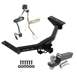 Trailer Tow Hitch For 19-25 Honda Passport All Models Complete Package w/ Wiring and 2" Ball