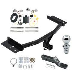 Trailer Tow Hitch For 20-27 Ford Explorer All Models Complete Package w/ Wiring and 1-7/8" Ball