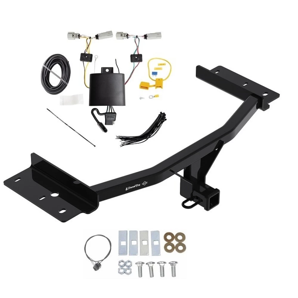 Trailer Hitch w/ Wiring For 20-27 Lincoln Aviator All Models Class 4 2" Tow Receiver Tekonsha