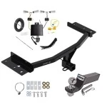 Trailer Tow Hitch For 20-27 Lincoln Aviator All Models Complete Package w/ Wiring and 2" Ball