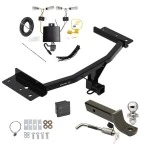 Trailer Tow Hitch For 20-27 Lincoln Aviator All Models Deluxe Package Wiring 2" Ball Mount and Lock